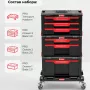 Набор ящиков Qbrick System PRO Drawer Workshop Set 13, 2.0 Custom (черный)