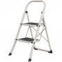 Лестница-стремянка стальная Надёжа 1158102-104 (белый)