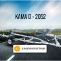 Лодочный оцинкованный самосвальный прицеп Кремень-Титан КАМА D - 2052