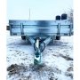Автомобильный самосвальный оцинкованный прицеп Норд PREMIUM (3.0х1.8х0.315 м) 2 ос