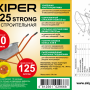 Тачка строительная Skiper 2x125 STRONG PU + усиленная рама