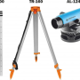 Нивелир оптический Instrumax AL-124+ Рейка TS-300 + Штатив TR-160
