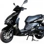 Cкутер SPRMOTORS SPORT FS+ (черный)