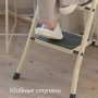 Лестница-стремянка стальная Надёжа 1159104-044 (бежевый)