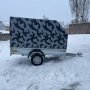 Автомобильный самосвальный оцинкованный прицеп Партнёр BUSINESS (2.5х1.5х0.315 м)