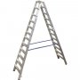 Стремянка Krause Stabilo 2x12 ступеней (124784)