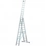 Лестница-стремянка трехсекционная Krause Stabilo 3x14 ступеней (123367)