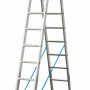 Лестница-стремянка двухсекционная Krause Stabilo 2x12 ступеней (123220)