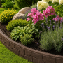Бордюр садовый Multy Home Stones (9х120 см, коричневый)