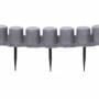 Бордюр садовый Prosperplast Palisada Ogrodowa IPAL7-S443 (4,05 м, серый)