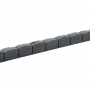 Бордюр садовый Multy Home Roman Stone (120 см, серый)