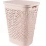 Корзина для белья Curver Pure (55 л, розовый)