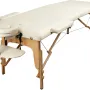 Массажный стол Atlas Sport складной 2-с 70 см деревянный (бежевый)