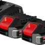 Аккумулятор с зарядным устройством Deli EDE-CM20A2E (2х2.0 А/ч, ЗУ 2 )