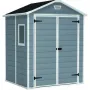 Хозблок садовый Keter Manor 6x5DD серый