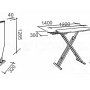 Доска гладильная Perfecto Linea Standard 2