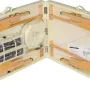 Массажный стол Atlas Sport складной 2-с 60 см деревянный (бежевый, сумка в подарок)