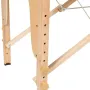 Массажный стол Atlas Sport складной 2-с 60 см деревянный (бежевый, сумка в подарок)