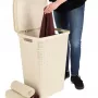 Корзина для белья Curver Jute (58 л, кремовый)