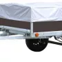 Автомобильный оцинкованный прицеп Курганский Крепыш (2.0х1.3 м ресс.6)