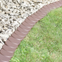 Бордюр садовый Prosperplast Palisade IPAK1 (3,82 м, коричневый)