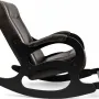 Кресло-качалка Бастион 2 с подножкой (Dark Brown)