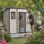 Хозблок садовый Keter Manor Pent 6x4 бежевый