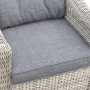 Комплект садовой мебели Lisofa Nepal 2430 (серый)