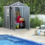 Хозблок садовый Keter Manor 6x5DD серый