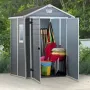 Хозблок садовый Keter Manor 6x5DD серый