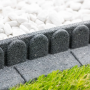 Бордюр садовый Multy Home Mowing Edge (120 см, серый)