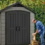 Хозблок садовый Keter Premier 7511 серый