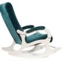 Кресло-качалка Бастион 4-2 (Goya teal/White)