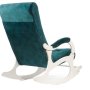 Кресло-качалка Бастион 4-2 (Goya teal/White)