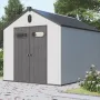 Хозяйственный блок Springhouse Smart Country 8х8 (черный/светло-серый)