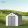Хозяйственный блок Springhouse Smart Country 8х8 (черный/светло-серый)