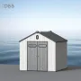 Хозяйственный блок Springhouse Smart Country 8х8 (черный/светло-серый)