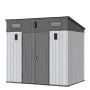 Хозяйственный блок Springhouse Smart Villa Pent 10х7 (черный/светло-серый)