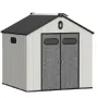 Хозяйственный блок Springhouse Smart Country 8х8 (черный/светло-серый)