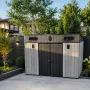 Хозяйственный блок Springhouse Smart Villa Pent 10х7 (черный/светло-серый)