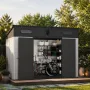 Хозяйственный блок Springhouse Smart Villa Pent 10х7 (черный/светло-серый)