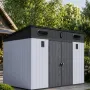Хозяйственный блок Springhouse Smart Villa Pent 10х7 (черный/светло-серый)