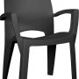 Стул Keter Plastic Spring Chair (графит) 207073