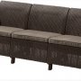 Диван Keter Plastic Bahamas Max Love Seat (коричневый) 235038