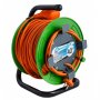 Удлинитель на катушке Electraline 49054 (40м, оранжевый, зеленый)