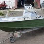 Алюминиевая лодка Wyatboat-390 У с консолью