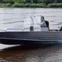Алюминиевая лодка Wyatboat-390 M с 2 консолями