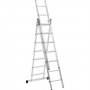 Лестница приставная Dogrular Ufuk Pro (3х14 ступеней) (41131400)