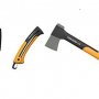 Топор универсальный X7 + нож + пила садовая SW73  Fiskars (129028)