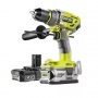 Дрель-шуруповерт Ryobi R18PD7-252S